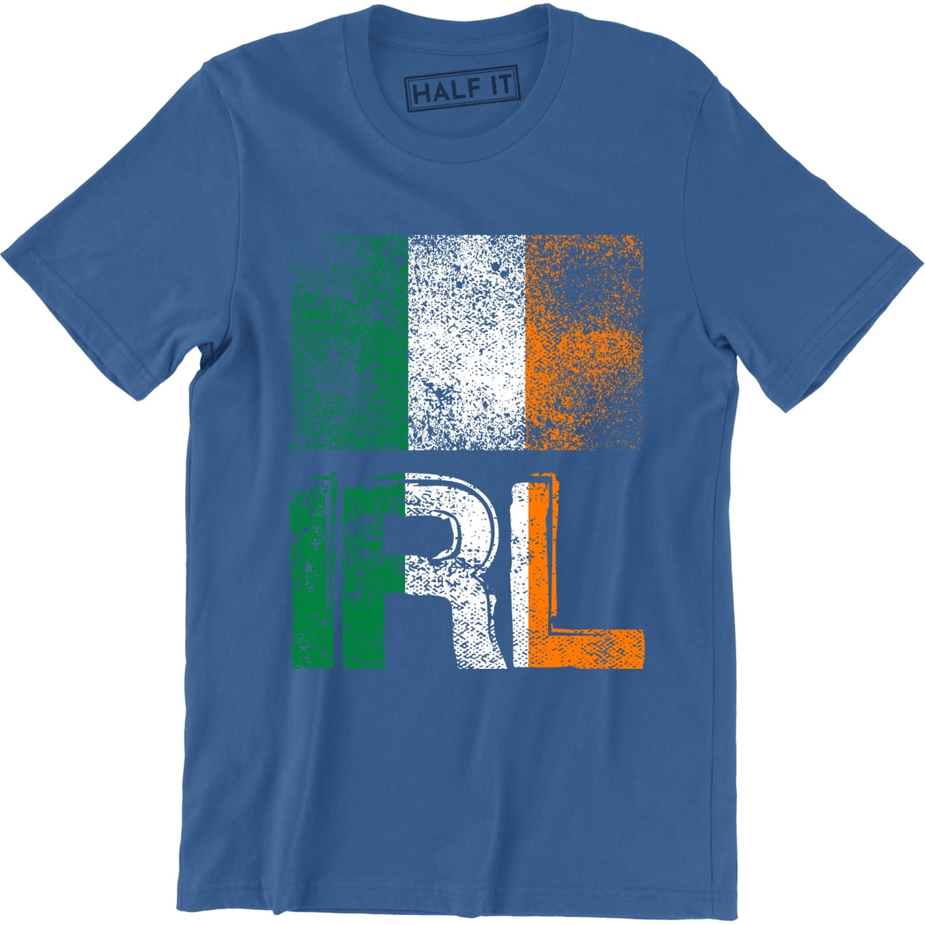 Ireland Flag Distressed Country Irish Men's TShirt