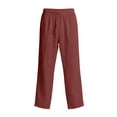 thumbnail image 5 of Yaoyar Men's Drawstring Elastic Waist Straight Leg Pockets Lightweight Breathable Casual Loose Fit Trousers, 5 of 5