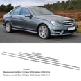 thumbnail image 4 of Body Side Door Molding Trim, Exterior Decor  Molding Trim  Protection 6pcs  For C-Class W204 2008 To 2014, 4 of 8