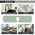 thumbnail image 6 of Coolnut 2 Pack Faucet Mat Splash Guard for Kitchen Sink, Spring Leaves 14x5 Inch Super Absorbent Microfiber Sink Protector Mat, Kitchen Sink Mat Machine Washable Kitchen Sink Accessories, 6 of 7