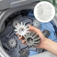 thumbnail image 4 of Rongfmy 3X Silicone Dryer Ball Cleaning Tool Mini Compact Reusable Soft Fabric Softener, 4 of 9