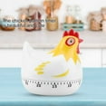 thumbnail image 5 of Clearance! Shishian Timers For Cooking Kitchen Chicken Pattern Baking Timer Chicken Pattern Countdown Kitchen Timer Reminder For Cooking Baking(White) Minute Timer Clearance Sale, 5 of 6