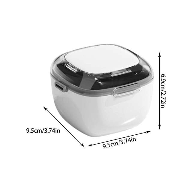 Brace Storage Box Orthodontic Orthodontic Teeth Fixator Portable Denture Storage Box Invisible Brace Storage Box