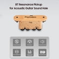 thumbnail image 4 of cartuchos de recogida FLATSONS FR6 BT Resonance Pickup Guitar Soundhole Clip-on Recargable Pickup con reverberación/efecto de retardo. potenciador de cobertura acústica. ritmo de batería integrado par Flatsons  cartuchos de recogida, 4 of 6