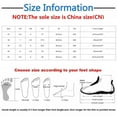 thumbnail image 4 of IUJSOY Wedge Sandals for Women Knot Band Ankle Strap Open Toe Platform Sandals Casual Summer Shoes, 4 of 9