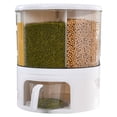 thumbnail image 1 of Dispensador de alimentos giratorio de almacenamiento multifuncional aseado para cereales, nueces, arroz Sunnimix Dispensador de cereales giratorio, 1 of 8