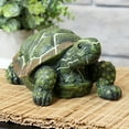 thumbnail image 4 of Sunnydaze Terrance the Tortoise Indoor/Outdoor Decorative Statue - 9", 4 of 9