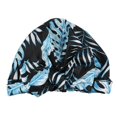 thumbnail image 1 of Gorro de ducha de lujo para mujer, gorro impermeable para ducha con talla única, elegante funda para el pelo para ducha, 1 of 5