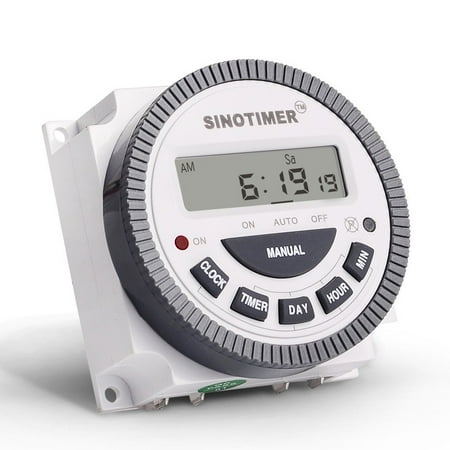 

TM619-4 12VDC 7 days programmable time switch street light timer
