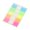 5 color pull out, variant on 100/120 Counts Colored PET Label Repositionable Page Marker Adhesive Notes