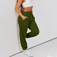 thumbnail image 4 of Sngxgn Wide Leg Pants for Women Pants with Pockets Loose Casual Work Trouser Pants(AG,M), 4 of 6