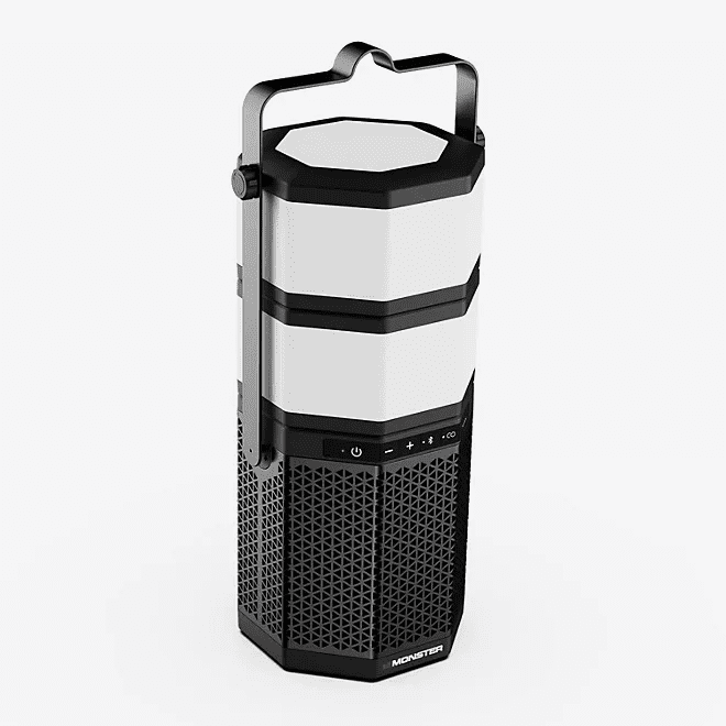 Monster Luna Portable Bluetooth Speaker, 360Â° Sound, RGB LED