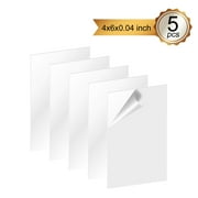 YouLoveIt Clear Acrylic Sheet, Plexiglass Sheets Clear Plexiglass Acrylic Sheet 2/5/10/20pcs Clear Acrylic Sheet for Signs, DIY Display Projects Thickness 1.0mm