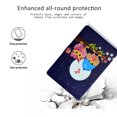 thumbnail image 3 of New iPad Pro 11 2020 Released Case, Allytech Slim Shell PU Leather Folio Kickstand Auto Sleep Wake Protection Shockproof TPU Inner Back Cover Case for Apple iPad Pro 11" 2nd Generation, Owls, 3 of 8