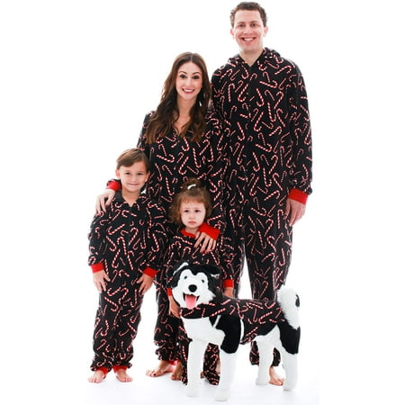 

#followme Matching Christmas Pajamas for Family Couples Dog - Candy Cane (Candy Cane 3T)