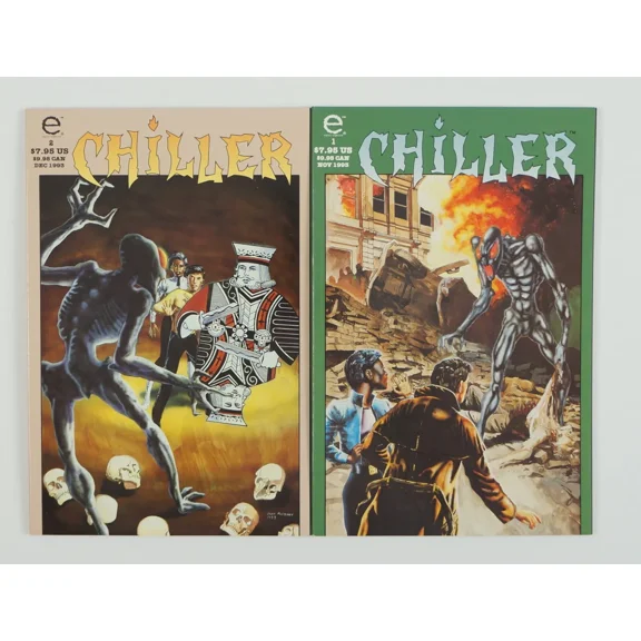 Chiller #1-2 VF/NM complete series James Hudnall ; Epic