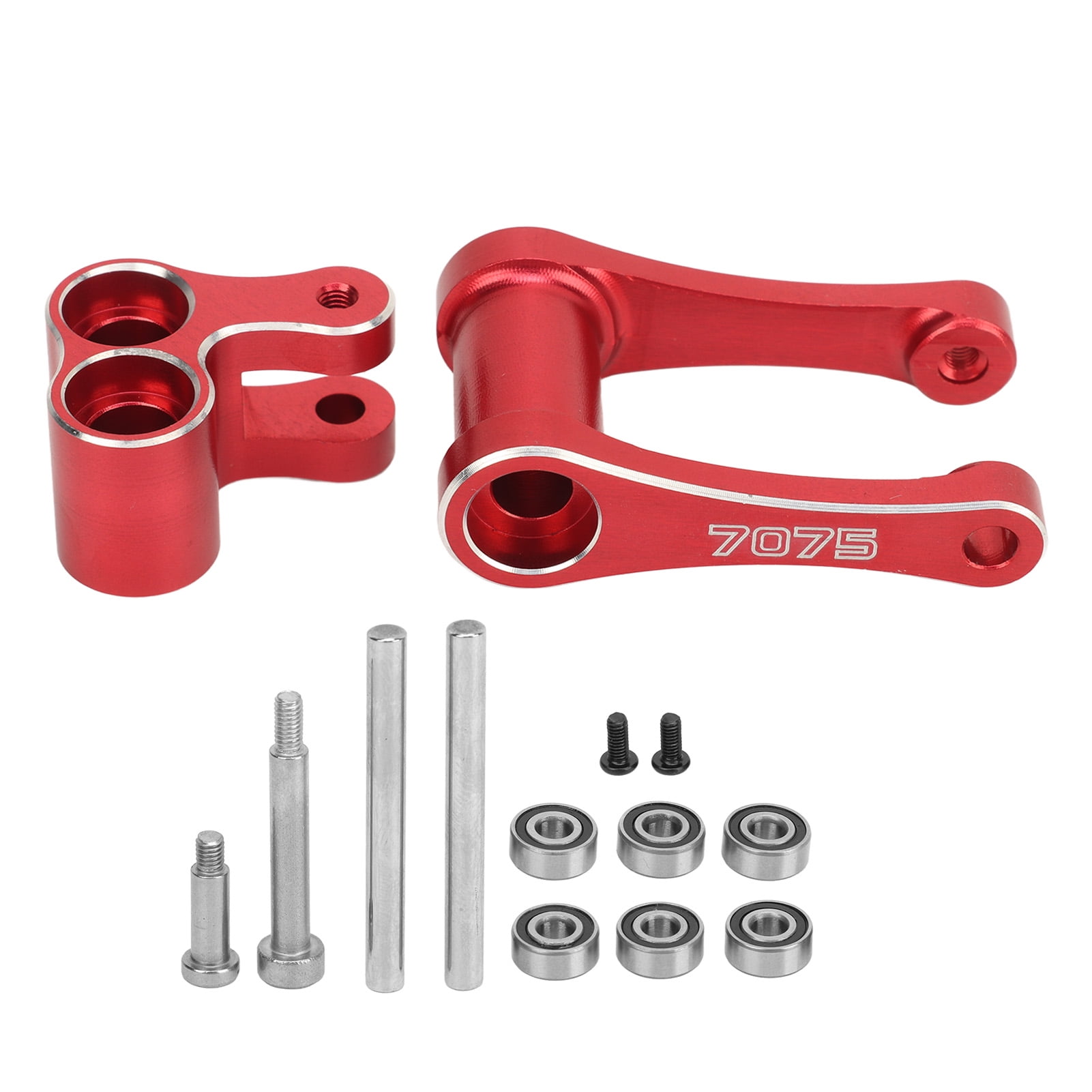 Traxxas TRA7748R Red Anodized Toe Links For X-Maxx - 7075-T6 Aluminum, 157mm (Pair)