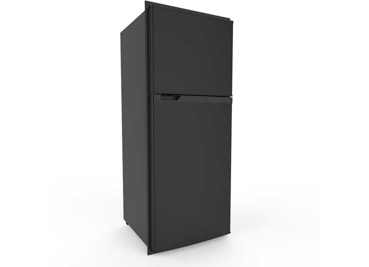 Lippert 2021123811 10 Cu Ft Dc Right Hinge Refrigerator(Black)