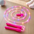 thumbnail image 6 of Light Up Jump Rope with 3-Speed Adjustable Led Glow, Pink, for Student Exercise, 6 of 6
