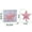 Pink, variant on Christmas Tree Top Star Ornament Pink White Xmas Tree Star Decorations For Home Xmas Tree Topper Exquisit Christmas Party Supplies
