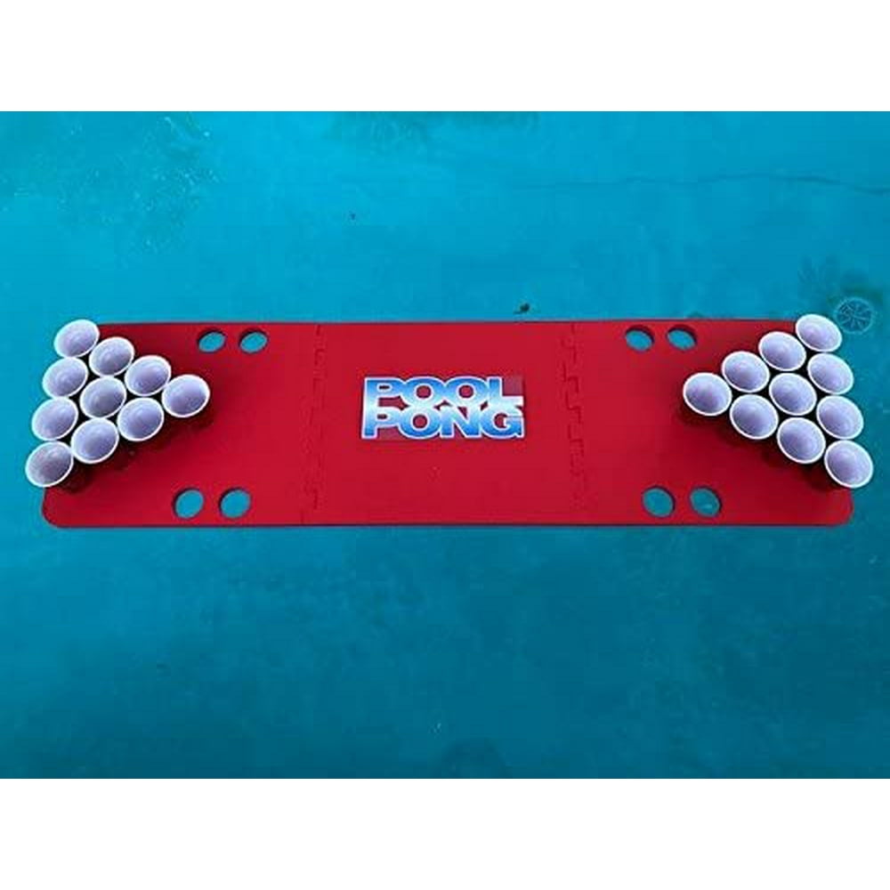 floating beer pong table for pool