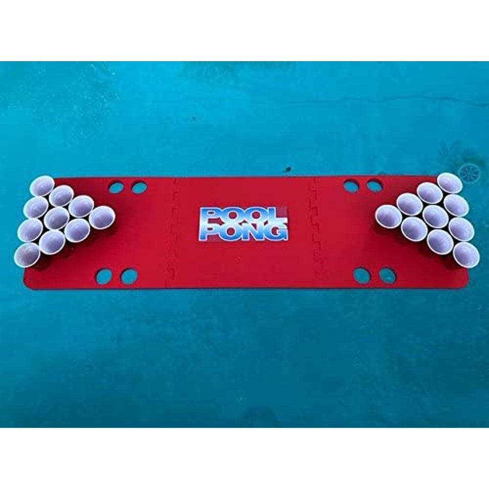 Foam Floating Beer Pong Table - 4 Designs - Durable - Play In The Pool - Walmart.com - Walmart.com