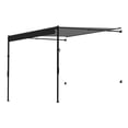 thumbnail image 1 of STAWAY 14' Manual RV Awning - Waterproof, UV Resistant, Heavy-Duty 18oz PVC, Easy Install, Adjustable Height, Gradient Black - Perfect for All Seasons, 1 of 9