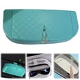 thumbnail image 1 of HUASHENG Sunglasses Holder For Car Visor Car Sunglasses Holder Eyeglasses Storage Organizer Sunglasses Clip Hard Car Visor Sunglasses Case Auto Glasses Case, 1 of 5