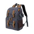 thumbnail image 3 of Mochila para cámara DSLR Slr, bolsas para cámara de entrada lateral, mochila de viaje para mujeres, hombres, Camping, escalada, fotógrafos, caza Gris CUTICAT Mochilas para cámara, 3 of 8