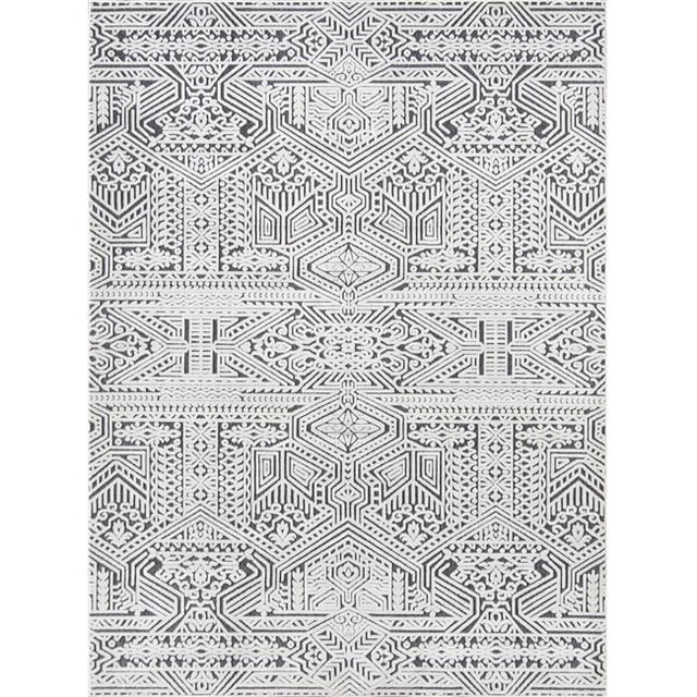 Momeni COVINCOV-4CHR2030 2 x 3 ft. Covin-4 Rectangle Area Rug - Charcoal
