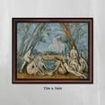 thumbnail image 7 of Large Bathers By Paul Czenne, World Famous Wall Art Collection, Framed Abstract Wall Decor for Your Bedroom or Living Room, 11x14, 2460W, 7 of 7