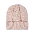 thumbnail image 2 of Time and Tru Adult Women's Cable Knit Beanie Set, 2- Piece, 2 of 2