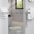 thumbnail image 4 of CHUANK Refrigerator Safe Locks Window Limiters Multifunctional Safe Locks Highrise Antifall Window Locks Sliding Door Window Latches Child Safe Locks, 4 of 6
