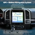 thumbnail image 6 of 8 core Android 10 Car Radio For Ford F150 2015 2016 2017 2018 2019 2020 12.1 Inch Vertical Style Full Touch Screen Car GPS Navigation DVD Multimedia Player HD Headunit Mainframe car player, 6 of 11
