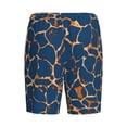 thumbnail image 2 of Lsque Giraffe Skin Mens Sleep Pajama Shorts,Short Pajama Pants, Cotton Ultra-Soft Knit-XX-Large, 2 of 9