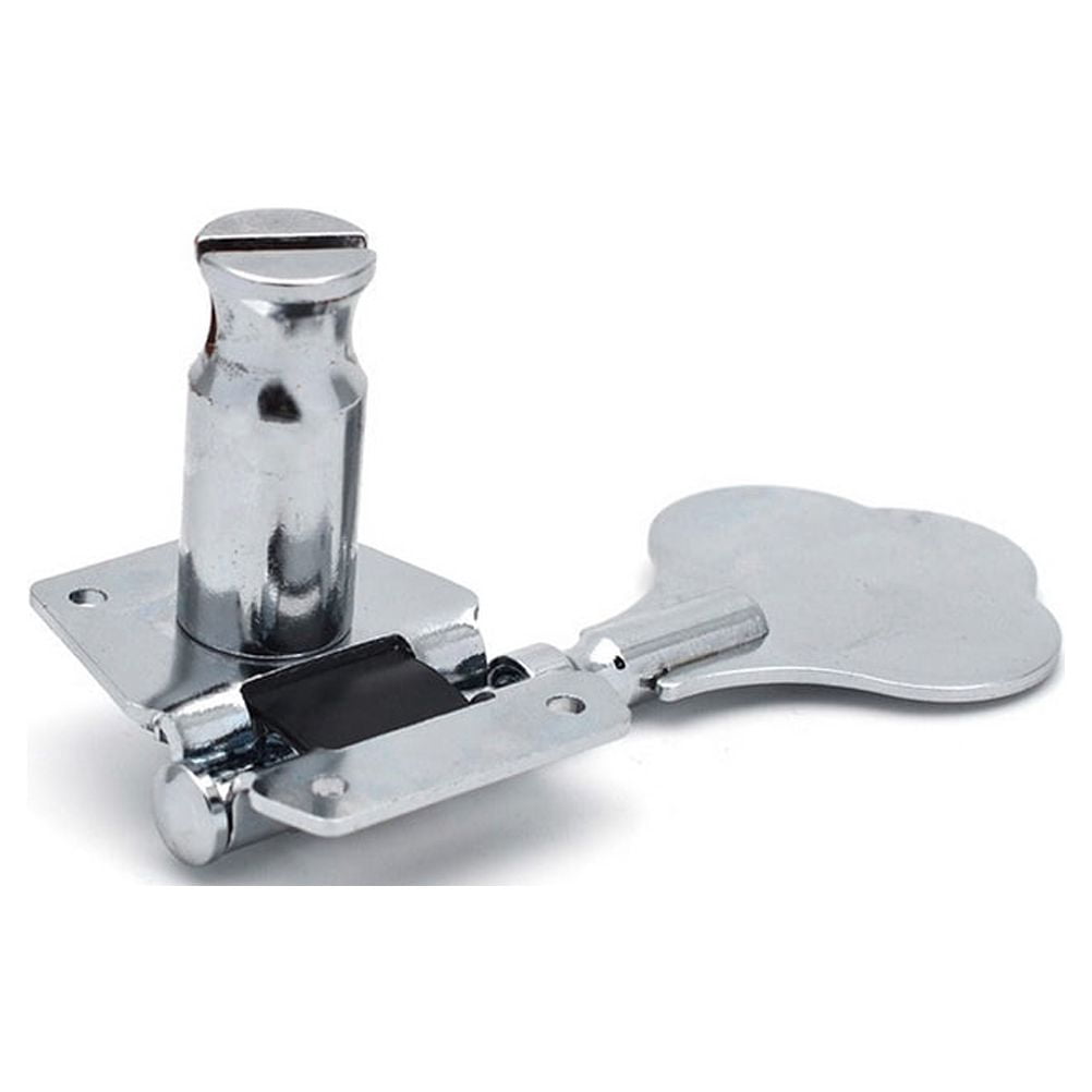 ETEREAUTY Bass Guitar Machine Head Tuners Silver Tuning Replacement 1 Set