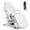 White, variant on Artist hand Electrical Facial Bed Adjustable Massage Table 3 Motor Beauty Bed Medical Tattoo Chair w/Remote Control（White）