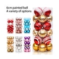 thumbnail image 5 of 24Pcs Christmas Balls Ornaments for Xmas Christmas Tree - Shatterproof Christmas Tree Decorations Hanging Ball for Holiday Wedding Christmas Party Decoration, 5 of 6