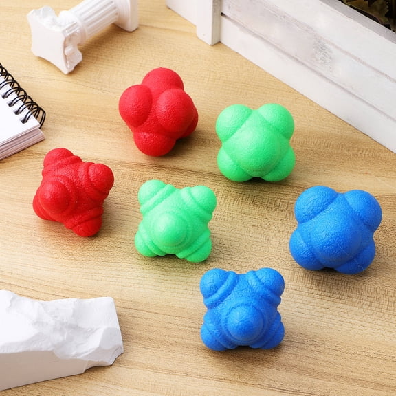 Raindrops 6Pcs Reaction Ball Reflex Training Equipment For Hand Eye Coordination Training Agility Ball Set