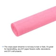 thumbnail image 3 of Unique Bargains Crepe Paper Rolls 7.5ft Long 20 Inch Wide, Dark Pink 2 Pack, 3 of 5