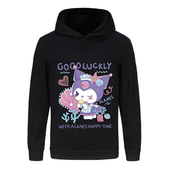 Kuromi Hoodie for Kids - Warm and Stylish Anime Sweatshirt - Great for Outdoor Wear Playdates School