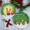 thumbnail image 2 of 60 Pcs Christmas Party Plates Paper Plates Disposable Plates Round Plates Party Supplies for Christmas Party, 9 Inches, 2 of 9