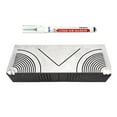 thumbnail image 3 of Lefu 1pc 90° Arc Angle Marking Ruler Square Tube Angle And Arc Drawing Ruler With Marker Pen Measuring Marking Bending Tools, 3 of 4