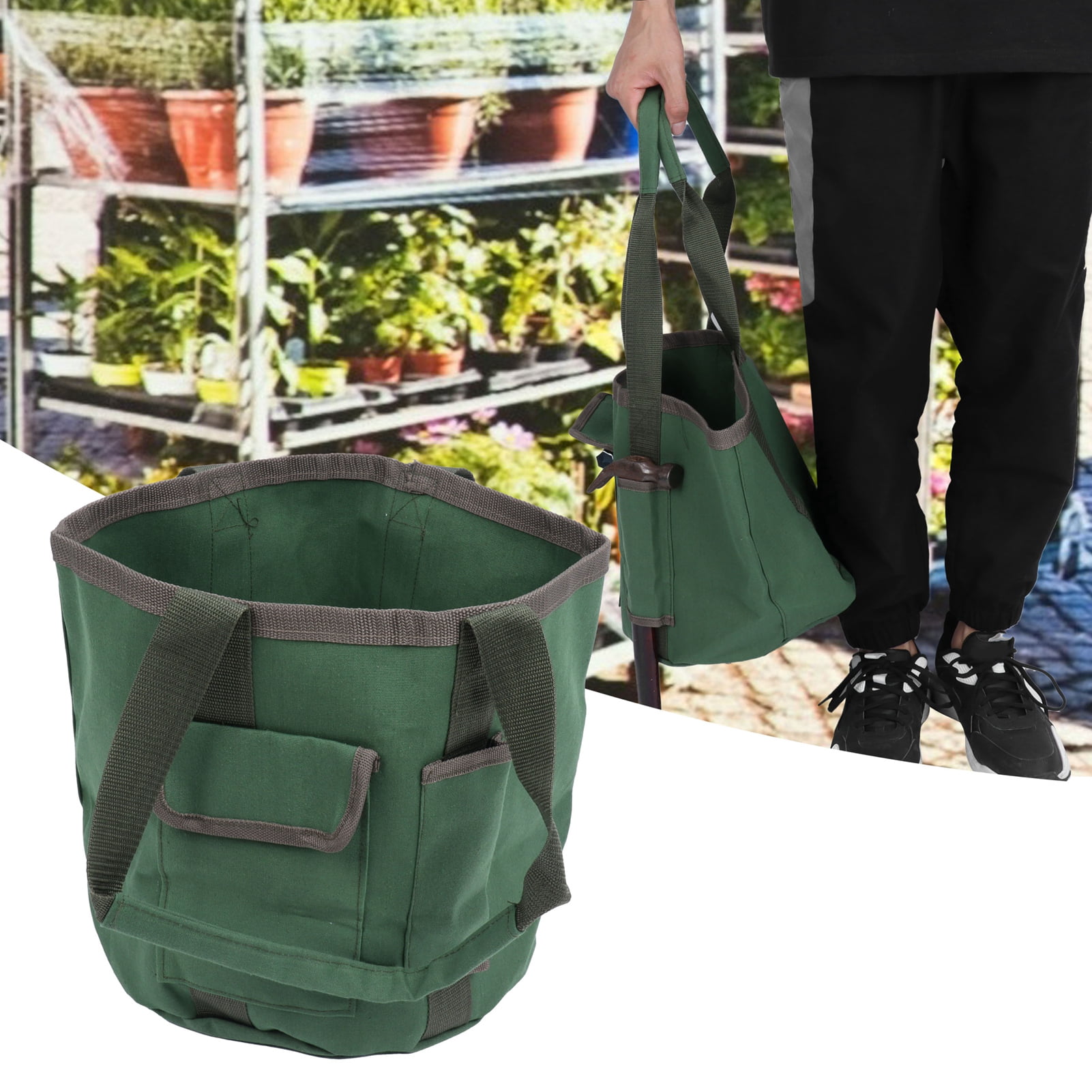 Bucket Organizer,Waterproof Bucket Tool Bag Tools Bag Garden Tools Bag Sturdy Construction