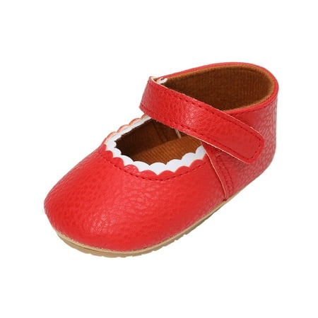 Kureaily Summer Children Toddler Baby Girls Sandals Princess Shoes Prewalker 9-18 Months