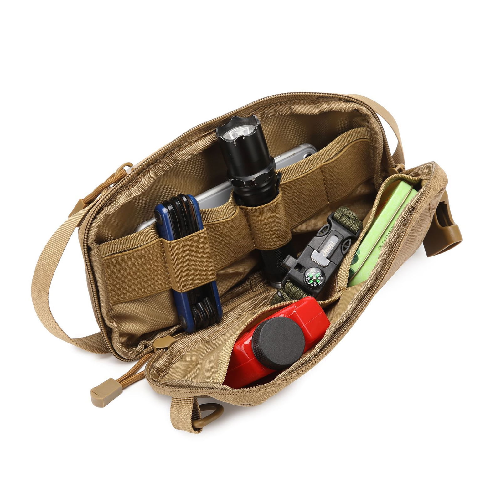 1680D Waterproof Electrician Tool Bag With Multiple Pockets Crossbody Bag For Professional Organizers