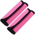thumbnail image 6 of Clispeed 2Pcs Rosy Polyester Palm Grip Pads Anti Skid Pads for Weight Lifting Barbell Covers, 6 of 8