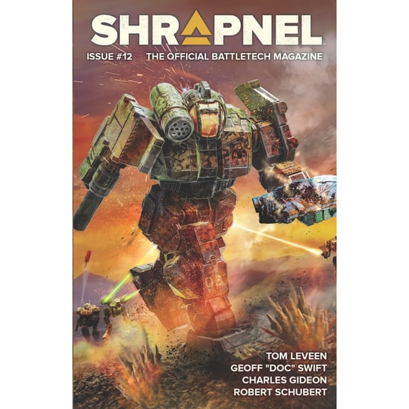 Battletech Magazine BattleTech: Shrapnel, Issue #12: (The Official BattleTech Magazine), Book 12, (Paperback)