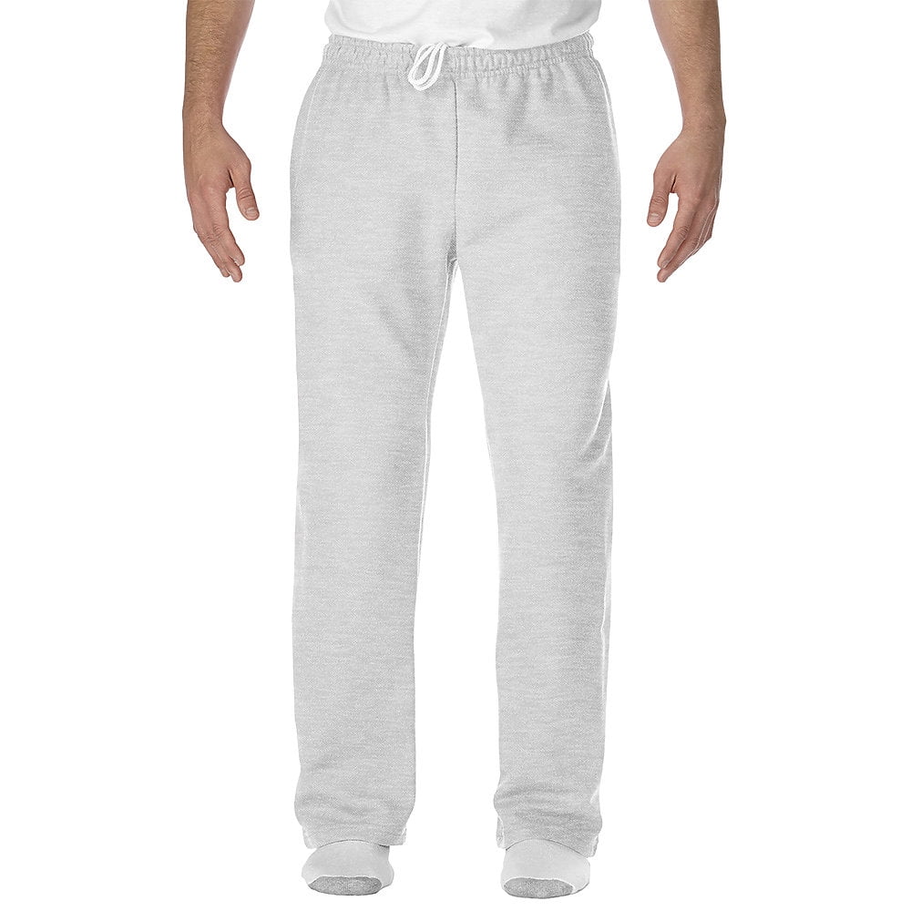 Gildan - Gildan Men's Dryblend Open Bottom Pocketed Sweatpants - G12300 ...