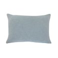 thumbnail image 5 of Laddha Home Designs Geometric Bordered Loomed Rectangular Cotton Lumbar Pillow Cover - 24" - Sky, 5 of 9